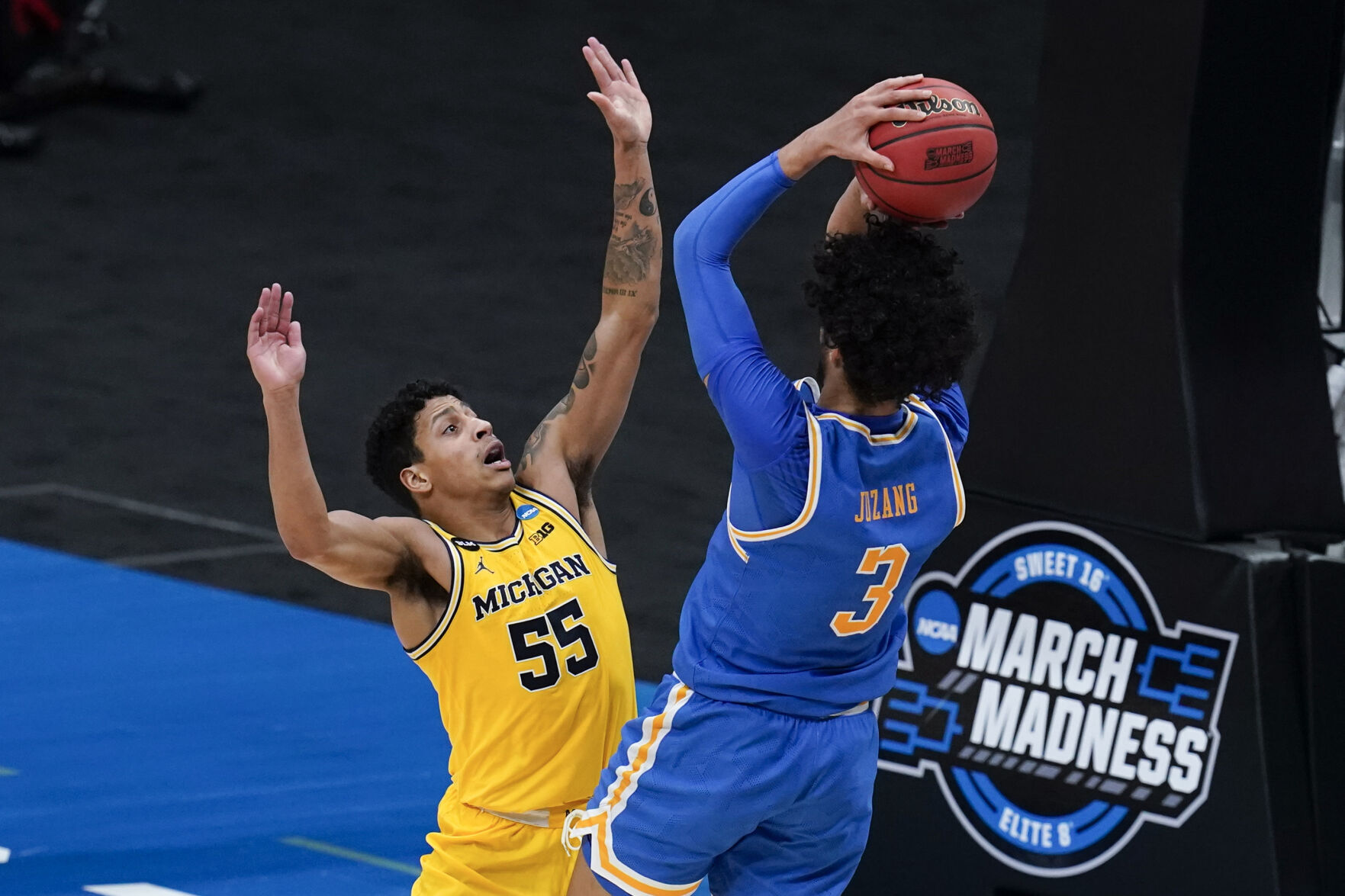 NCAA UCLA Michigan Basketball